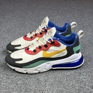Nike Air Max 270 React Bauhaus Multicolor Men's Sz 7.5 Athletic Shoes AO4971-002